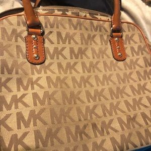 Mk bag with handles , used still good condition